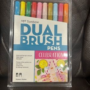 Tombow Dual Brush Pens, 10 pieces